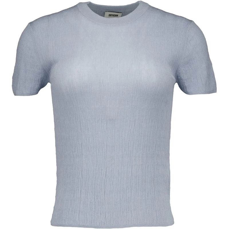 DRYKORN T-Shirt Drykorn Moglini_2 T-shirts Lichtblauw 420052 Mogli blau(Image 2)