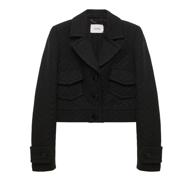 Dorothee Schumacher Übergangsjacke SPARKLING EMOTIONS I jacket pure black