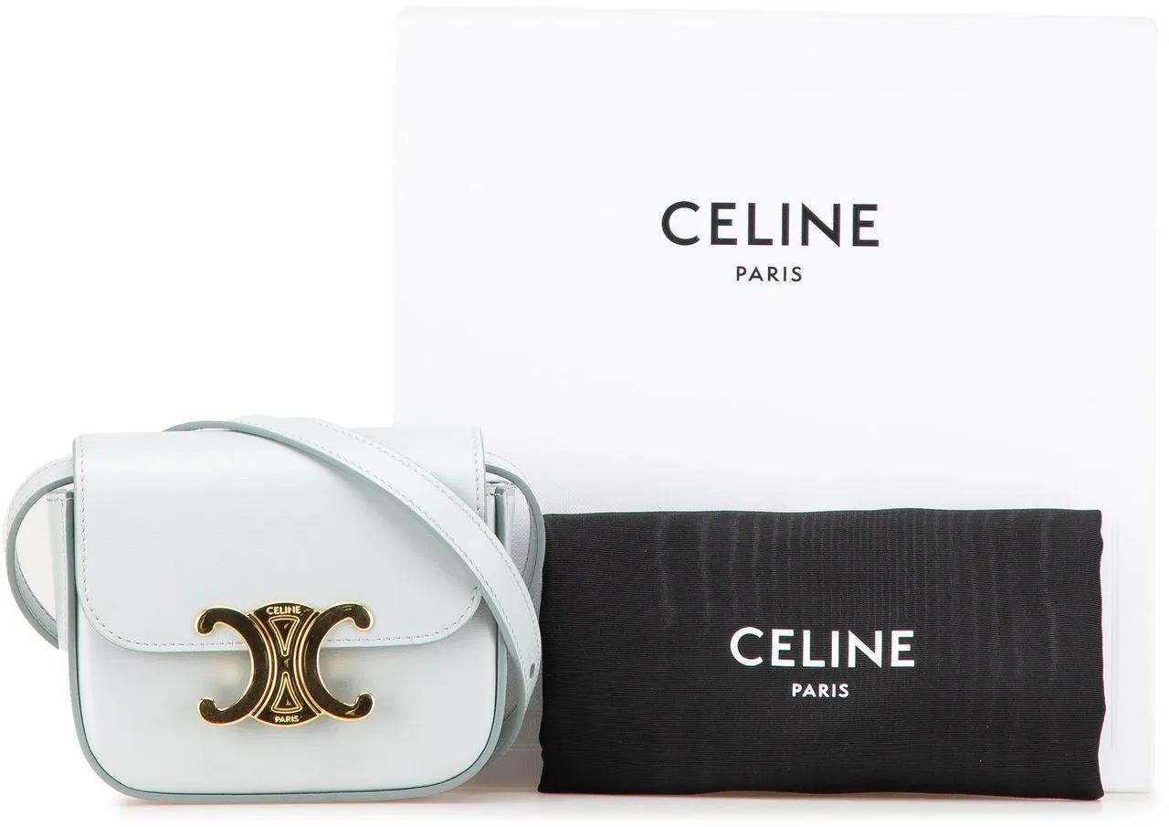 Thumbnail - Celine Hobo Bags - 2023 Mini Calfskin Claude Crossbody - Gr. unisize - in Blau - für Damen