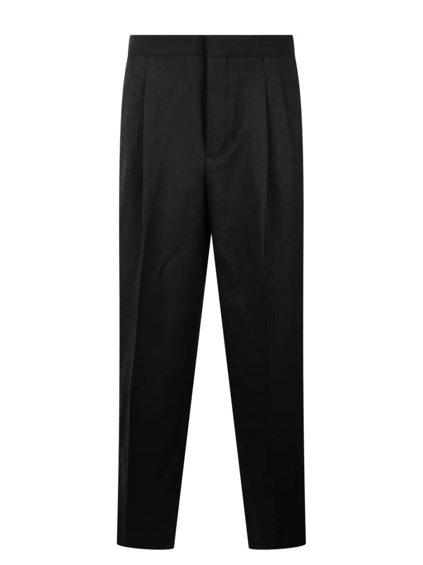 AMI Paris - Large Fit Trousers - Größe 44 - schwarz