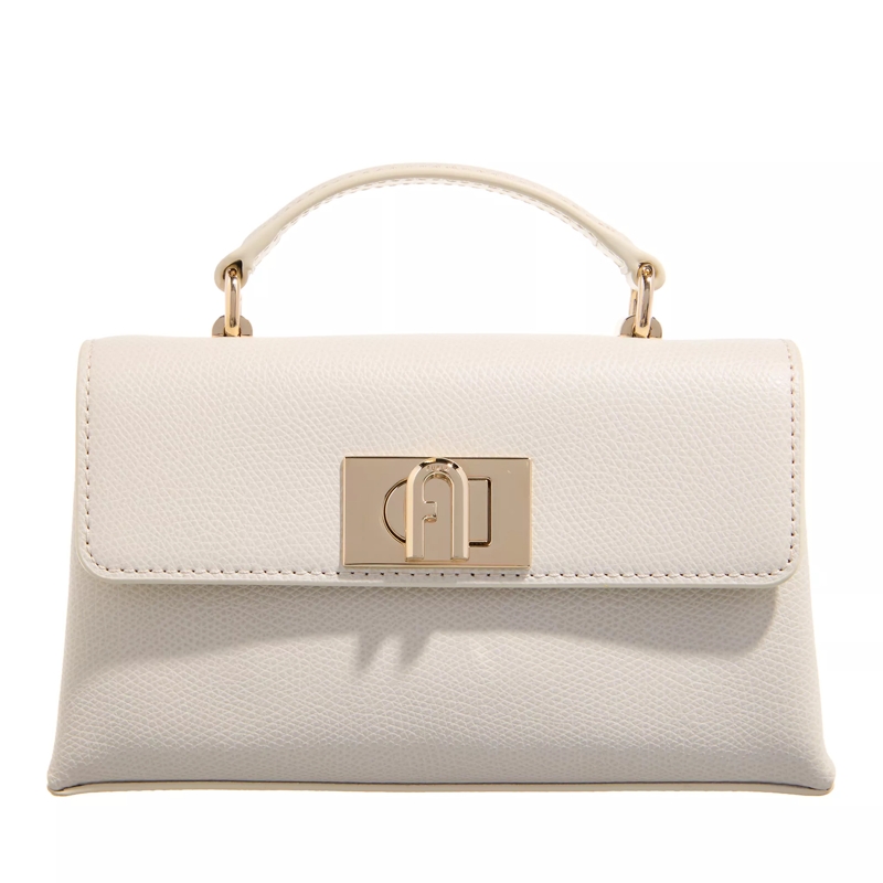 Furla Crossbody Bag Furla 1927 Mini Crossbody Top Handle Marshmallow