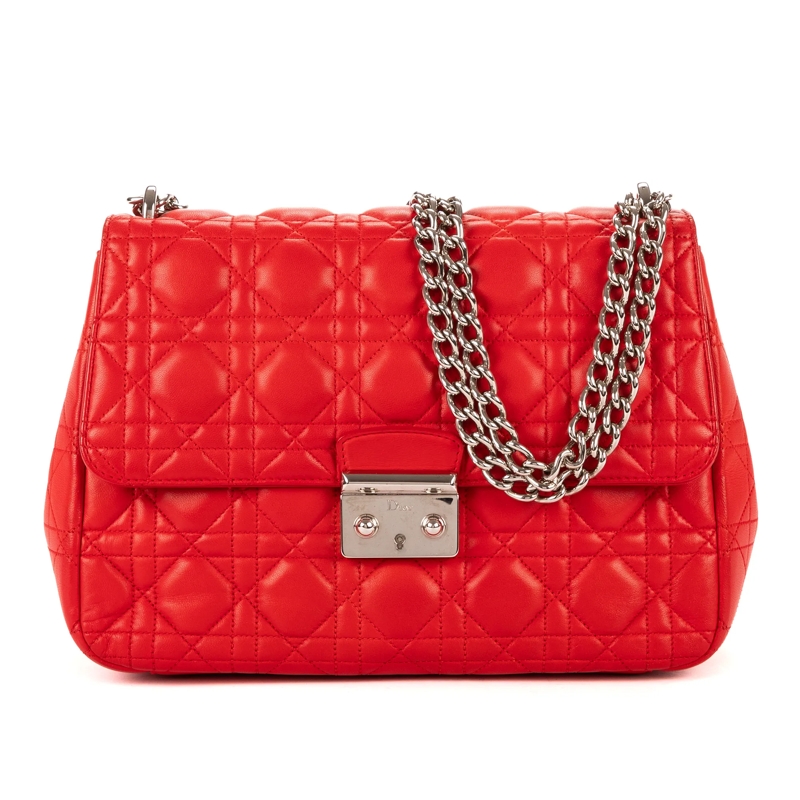 Christian Dior Crossbody Bag Miss Dior Medium rot