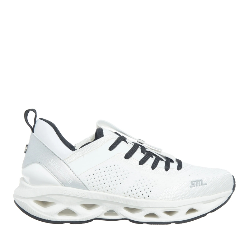 Steve Madden Sneaker basse Surge 1 White/Silver(Image 5)