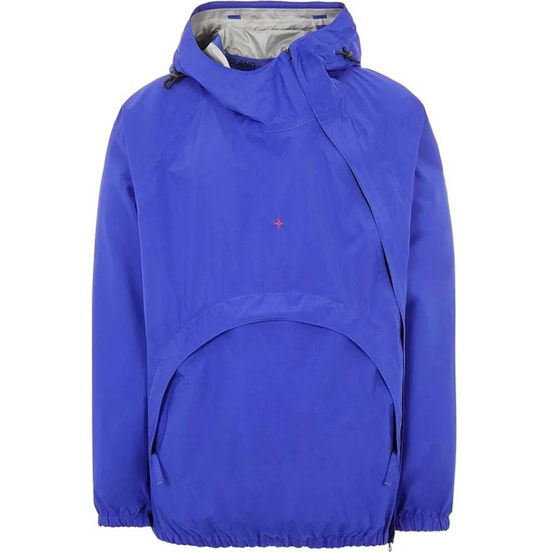 Stone Island Donsjas Stone Island Marina 3L Hooded Jacket blau