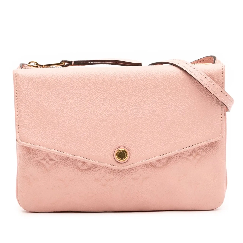 Louis Vuitton Sac à bandoulière Monogram Empreinte Twice rose