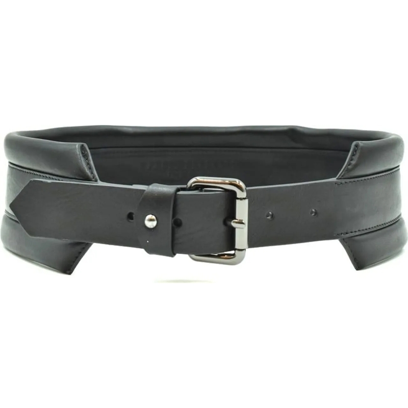 Isabel Benenato Tailleriem Belts Black schwarz