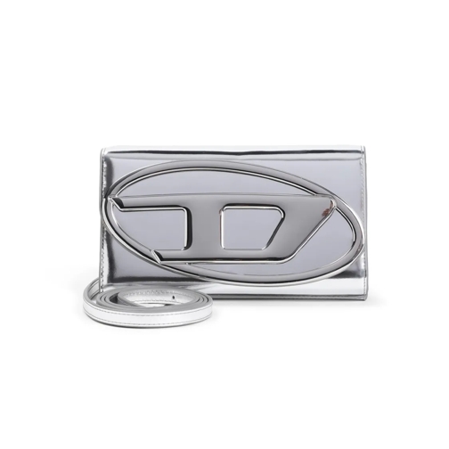 Diesel Geldbörse 1Dr Wallet Strap Belt Silver