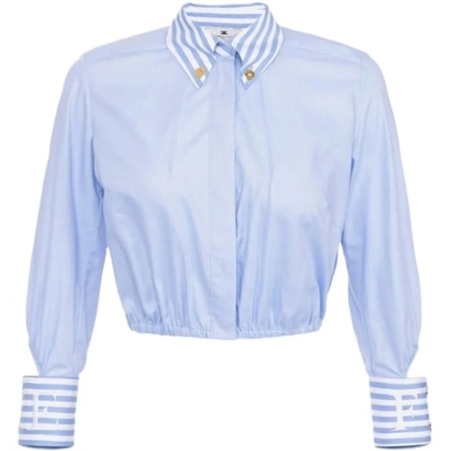 Elisabetta Franchi T-shirts Shirts Clear Blue blau