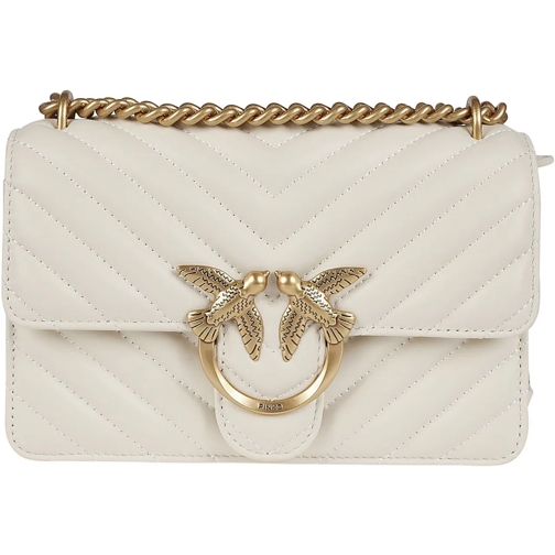 Pinko Draagtas Love One Mini Simply Bag White weiß