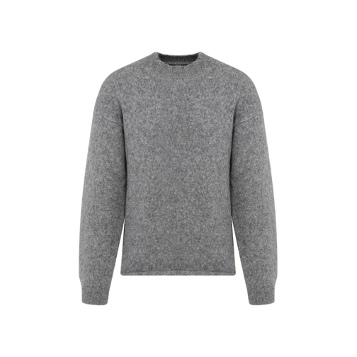 Jacquemus Pullover Le Pull Grey Alpaca Pullover Grey