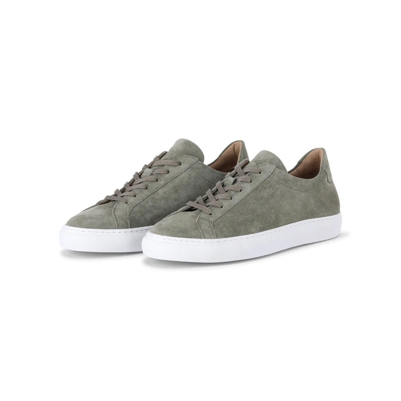 Van Bommel Low-Top-Sneaker Sneaker Corta Graugrün