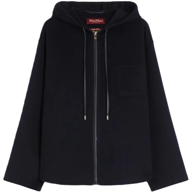Max Mara Veste de transition Coats Blue blau