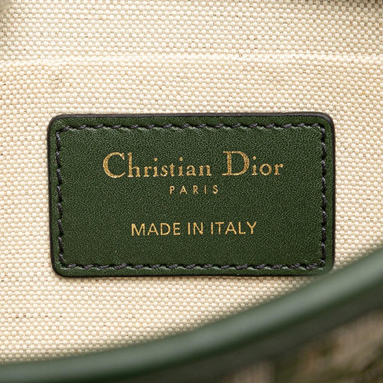 Thumbnail - Christian Dior Clutches - Oblique Canvas Diorquake Clutch - Gr. unisize - in Grün - für Damen