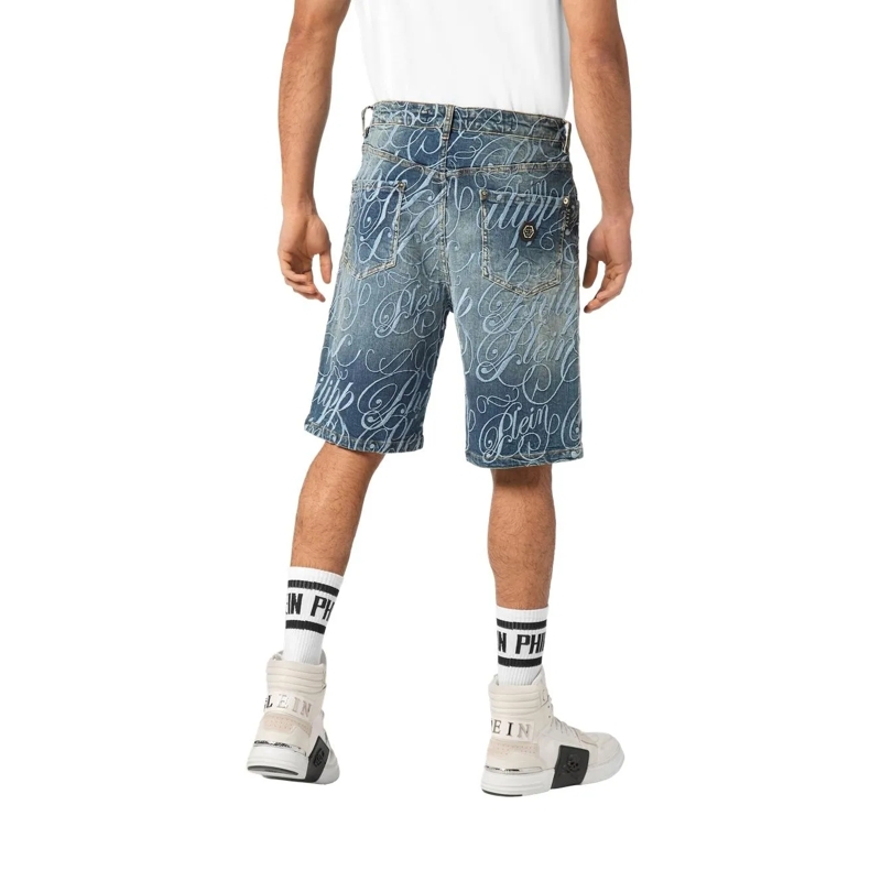Philipp Plein Shorts Shorts blau(Image 3)