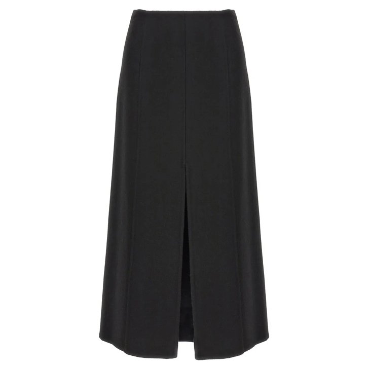 スカート ERMANNO SCERVINO Long cloth skirt Black Ermanno Scervino Long Cloth Skirt Black | Minirokken
