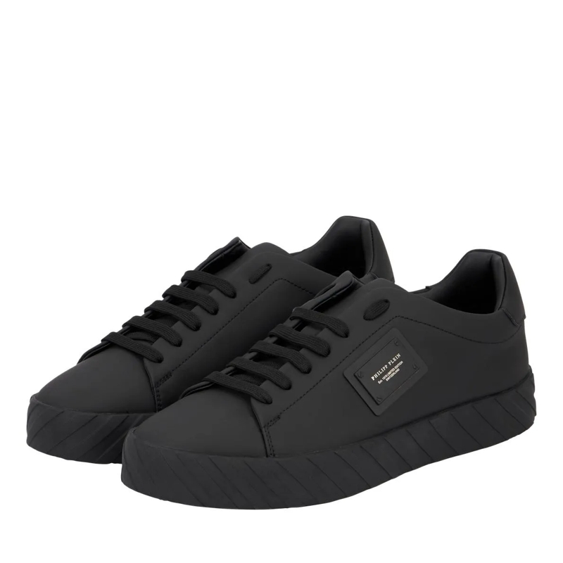 Philipp Plein Low-Top-Sneaker Lo-Top Turnschuhe Placca schwarz(Image 2)