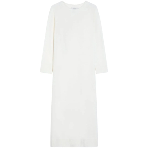 Max Mara Midi-Kleider Dresses White weiß