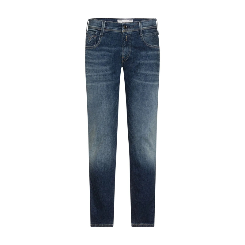 REPLAY Jeans Slim-Fit Jeans Anbass Dunkelblau