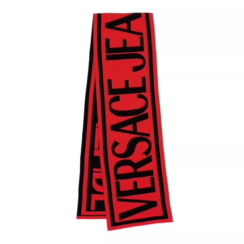 Versace Jeans Couture Linea Scarf Multicolor Wool Scarf