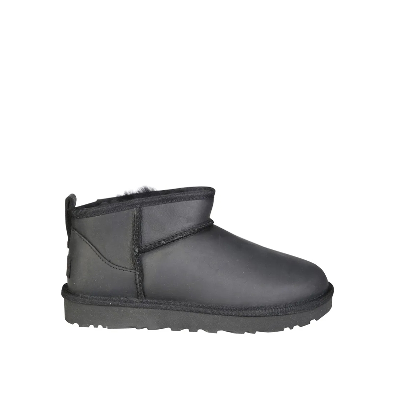 UGG Laarzen Classic Ultra Mini Lthr Boot Grey