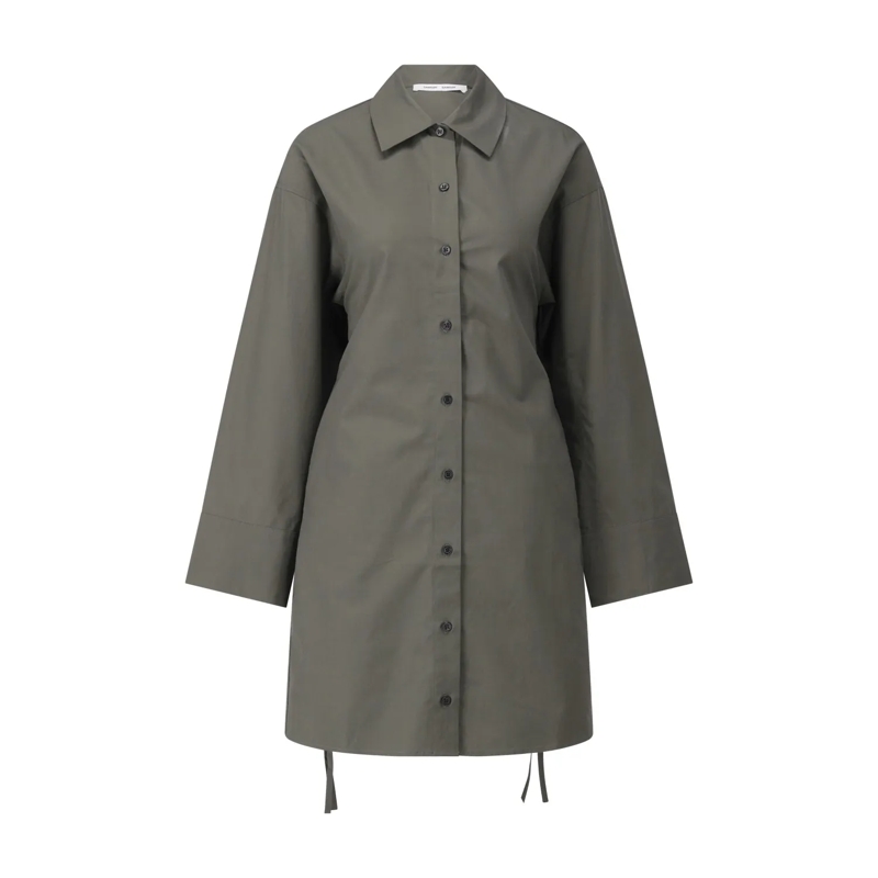 Samsøe Samsøe Minikleid Blusenkleid Sacata Graugrün(Image 2)