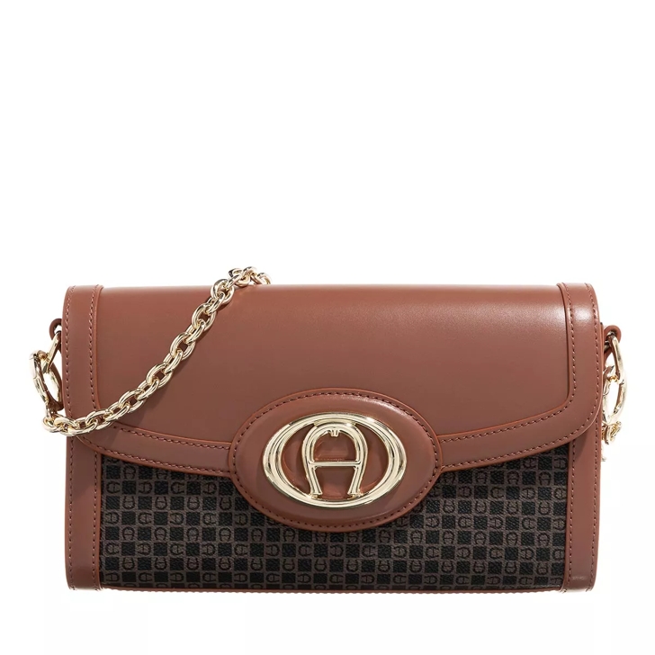 AIGNER Luis Demi Brown Crossbody Bag