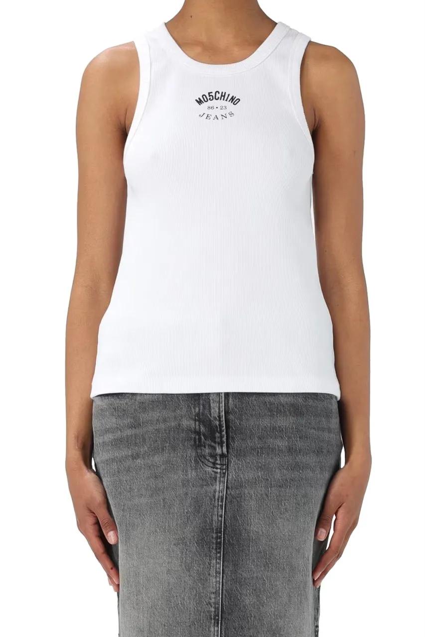 Thumbnail - Moschino - T-Shirts And Polos White - Größe M - weiß