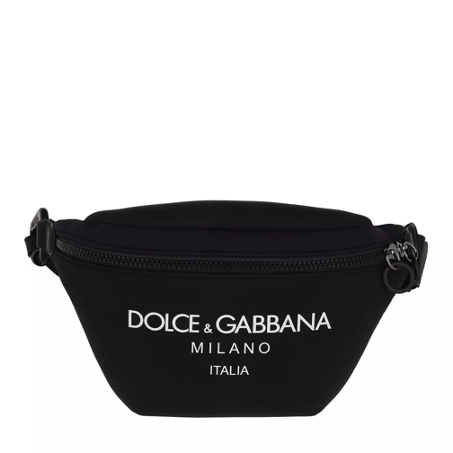 Dolce&Gabbana Logo Belt Bag Black Midjeväskor