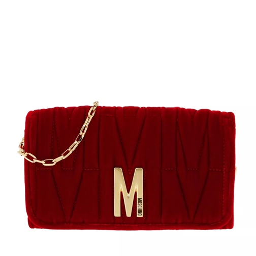 Moschino Wallet Fantasia Rosso Wallet On A Chain