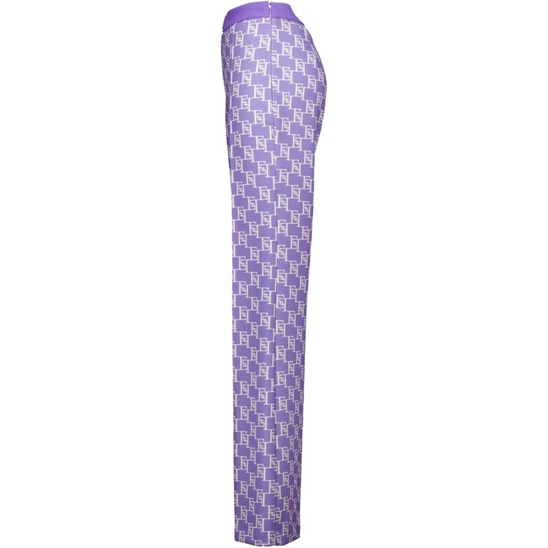 Elisabetta Franchi Hose Elisabetta Franchi Palazzo Pantalons Paars Pas1541 lila(Image 2)