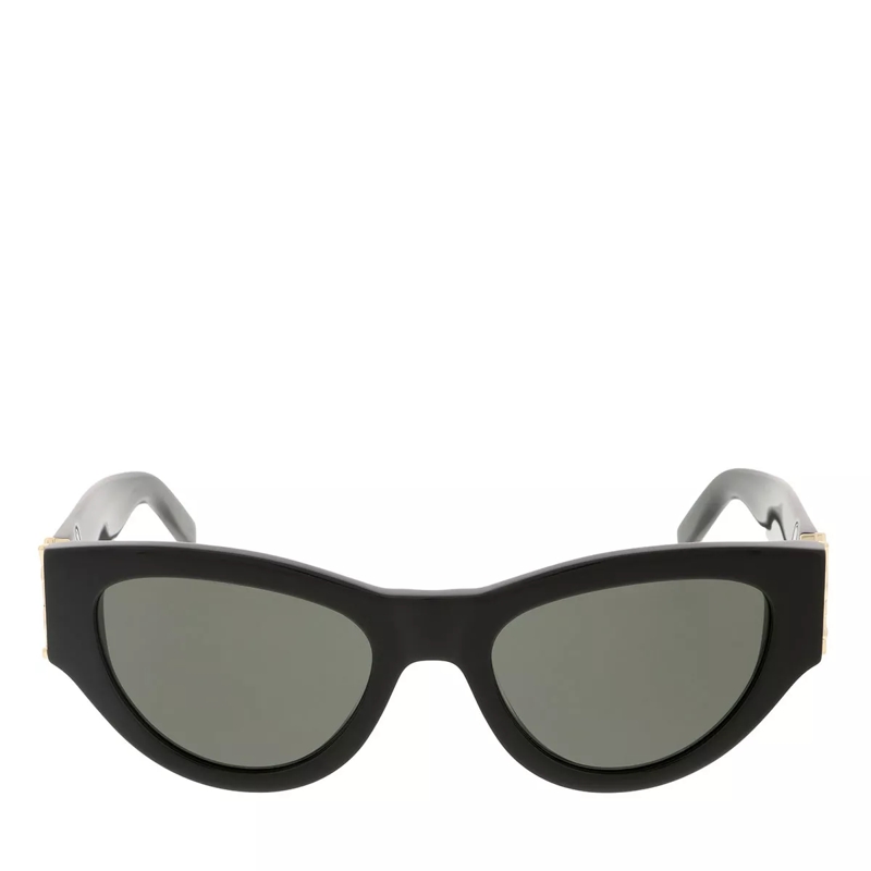 Saint Laurent Sonnenbrille YSL cat-eye oversized acetate sunglasses Black-Black-Grey(Image 2)