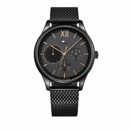 Tommy Hilfiger Men Multifunctional Watch 1791420 Black Multifunktionsuhr