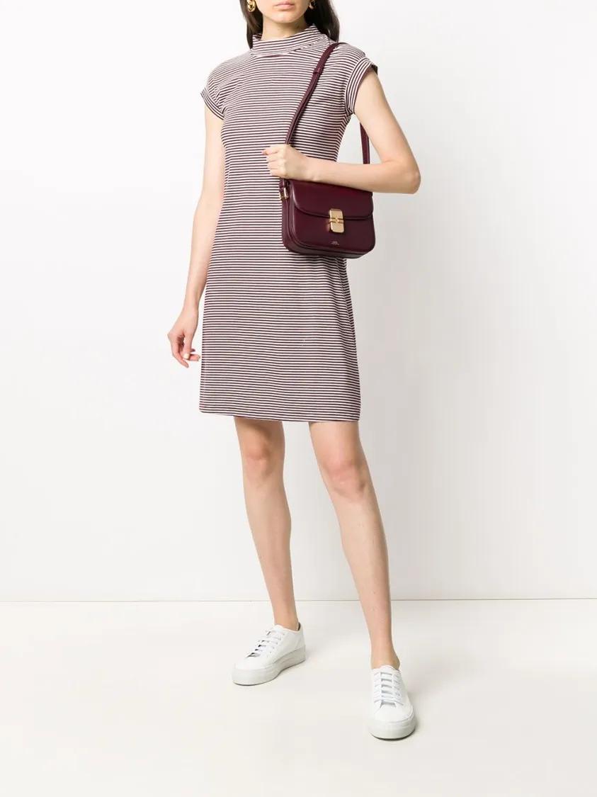 A.P.C. Hobo bags Sac Grace Small in rood
