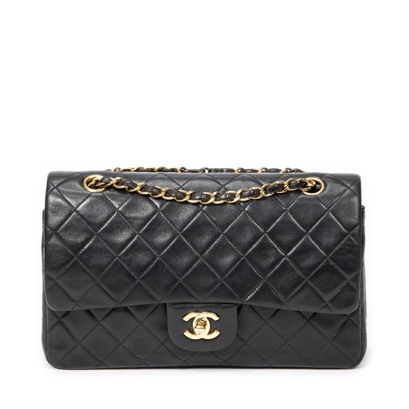Chanel Crossbody Bag Classic Double Flap 26 schwarz