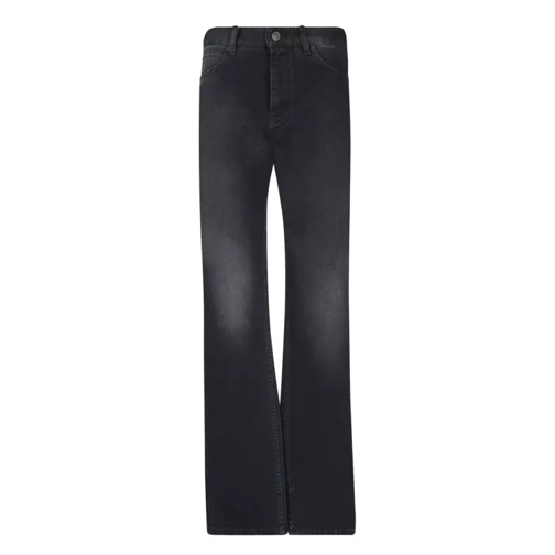 Balenciaga Denim Left Hand Soft Jeans Black Jeans