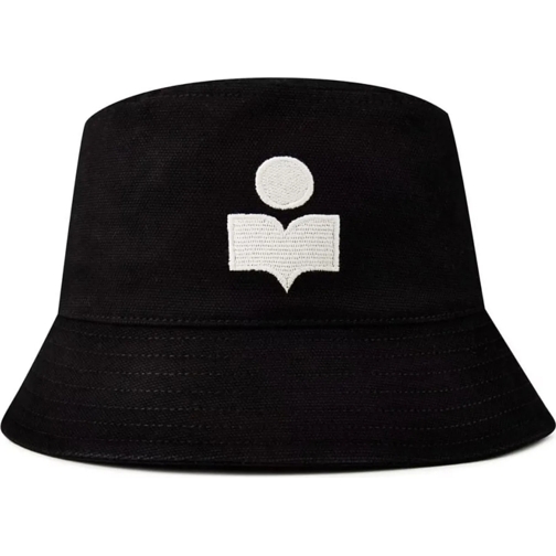 Isabel Marant  Haley Embroidered Logo Bucket Hat schwarz