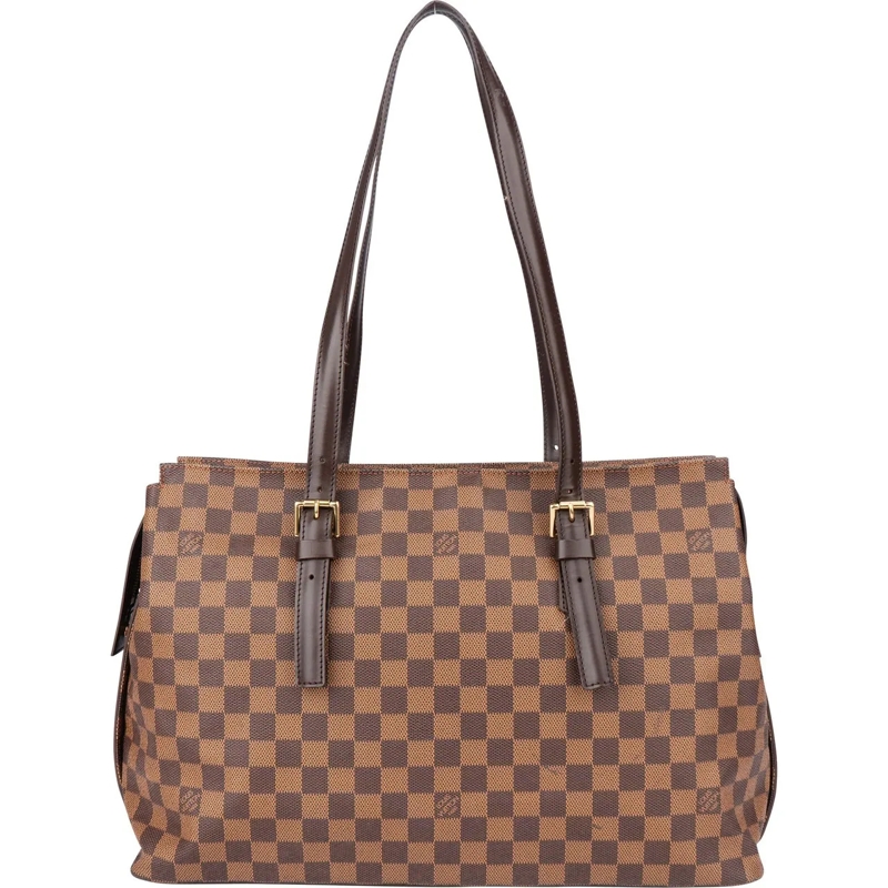 Louis Vuitton Schultertasche Louis Vuitton Damier Ebene Monogram Chelsea Should braun