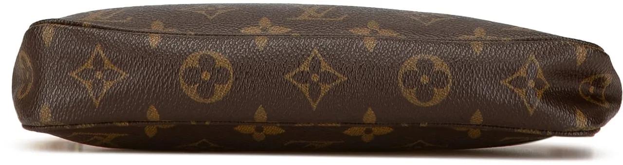 Louis Vuitton Shoppers Monogram Pochette Accessoires in bruin