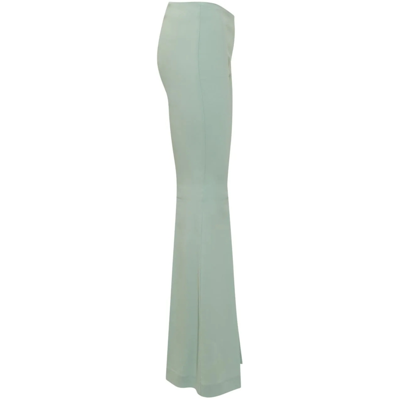 Pinko Pantalon Pantalone Svasato a Vita Alta grün(Image 3)