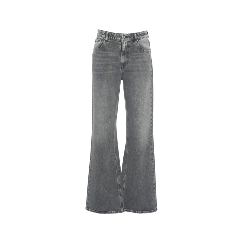 Adriano Goldschmied Jeans Flared Denim Jeans With Vintage Wash Grey
