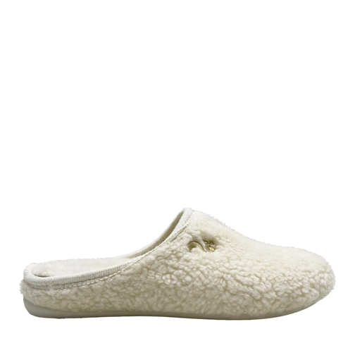 thies Pantoffel thies 1856 ® Eco Teddy Slipper vegan off white (W/ mehrfarbig