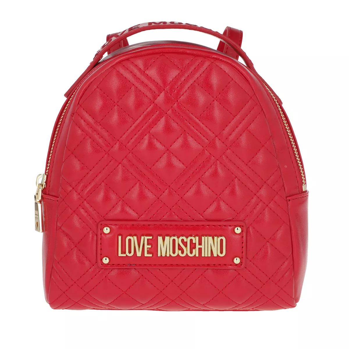 Love Moschino Bag Rosso Rucksack
