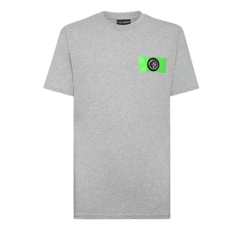 Plein Sport T-Shirt T-Shirt Scratch grau