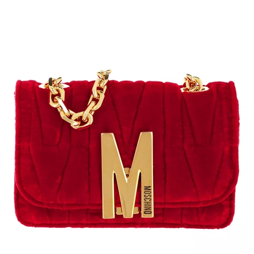 Moschino Borsa Tracolla Fantasia Rosso Mini Bag