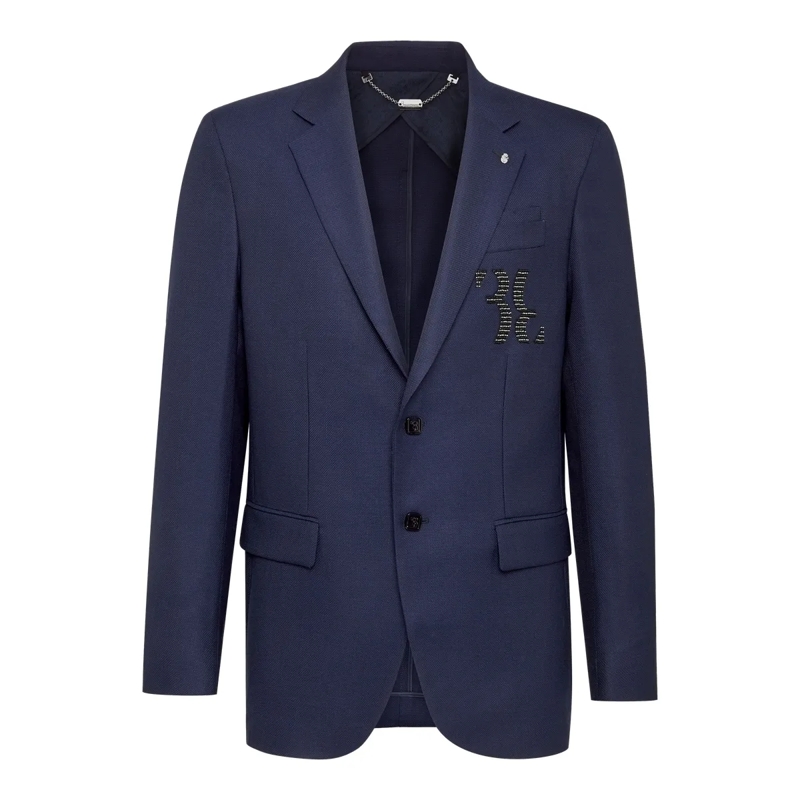 BILLIONAIRE Blazer Blazer Double B dunkel-blau