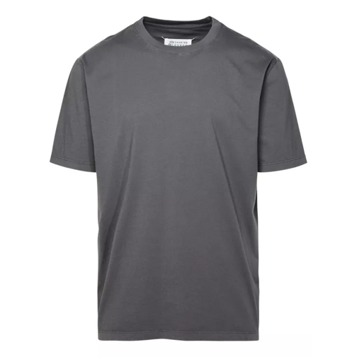 Maison Margiela Gray Cotton T-Shirt Grey 