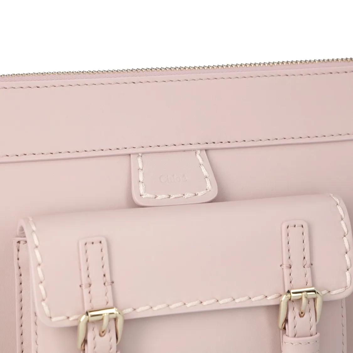 Thumbnail - Chloé Hobo Bags - Edith Shoulder Bag Beige - Gr. unisize - in Rosa - für Damen