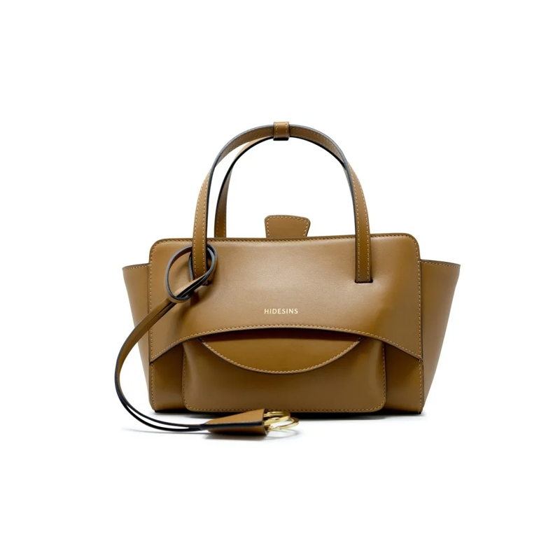 Hidesins Fourre-tout Fl13tr23404 Flap S Caramel Leather Handbag Brown