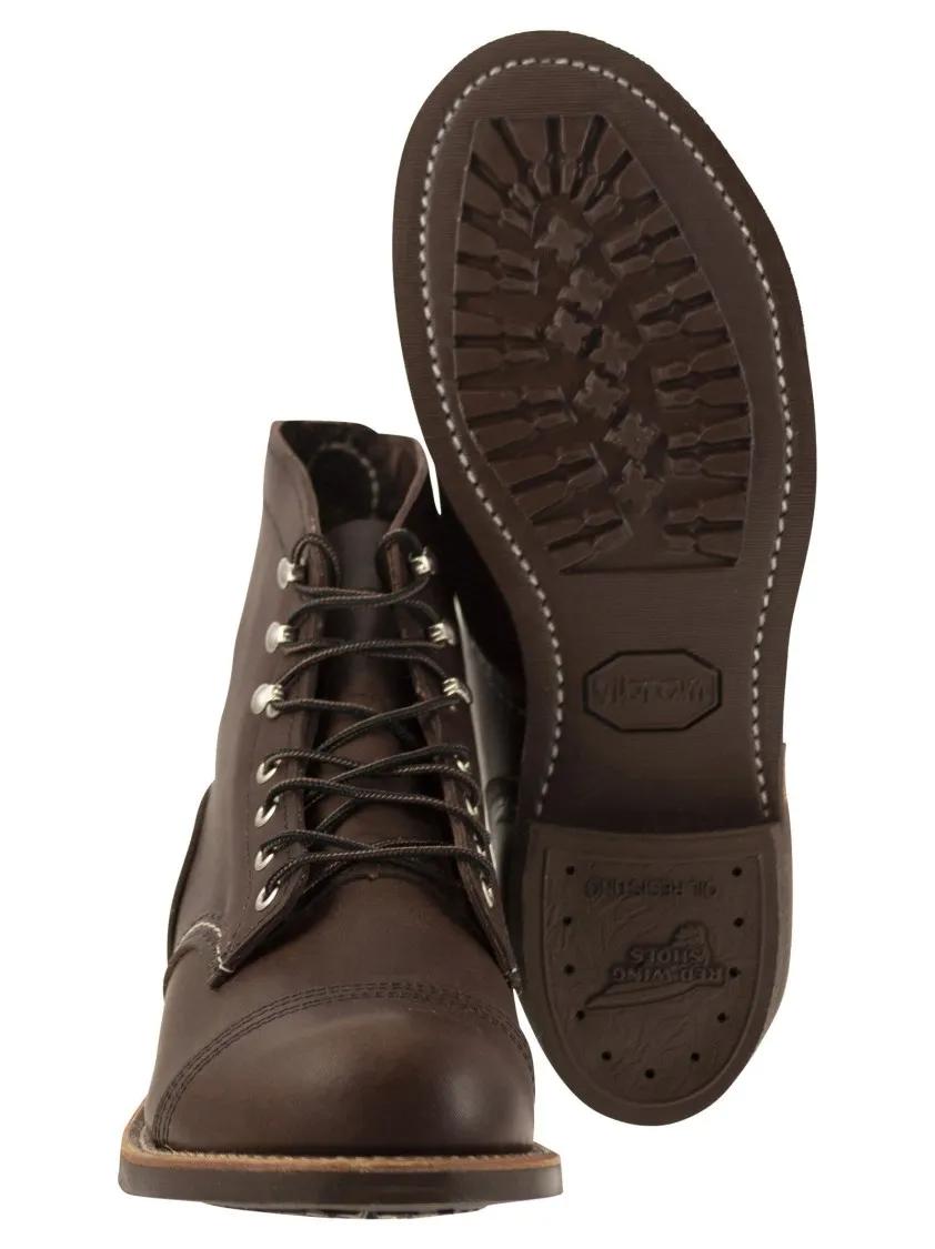 Thumbnail - REDWING Stiefel - Iron Ranger Amber - Laced Boot - Gr. 9 - in Schwarz - für Damen