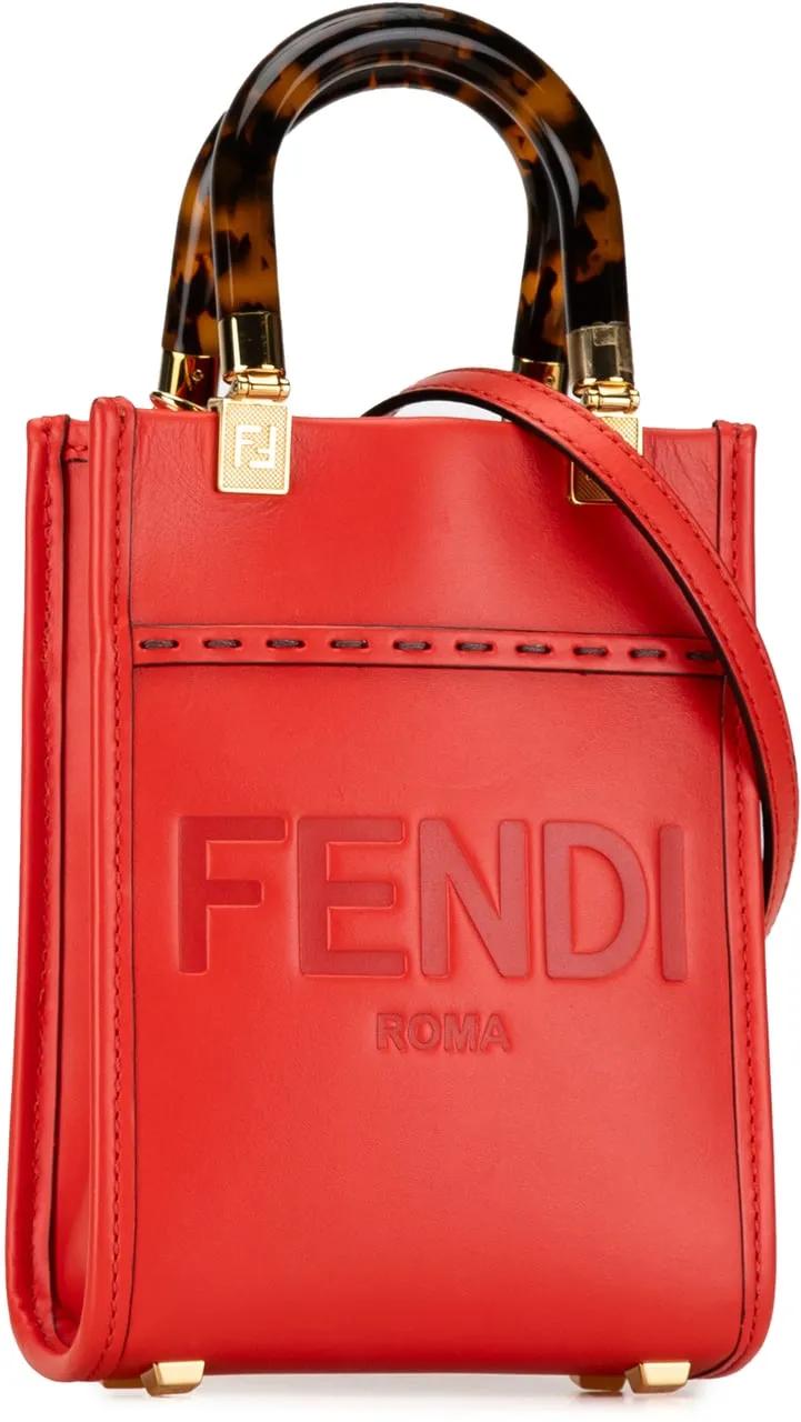 Thumbnail - Fendi Hobo Bags - 2010-2023 Mini Sunshine Shopper Tote - Gr. unisize - in Gold - für Damen
